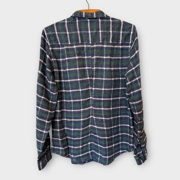 Frank & Eileen Barry Check Tailored Fit Cotton Button-Up Shirt Size Large - Picture 4 of 9